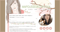 Desktop Screenshot of mapoussedecheveux.com